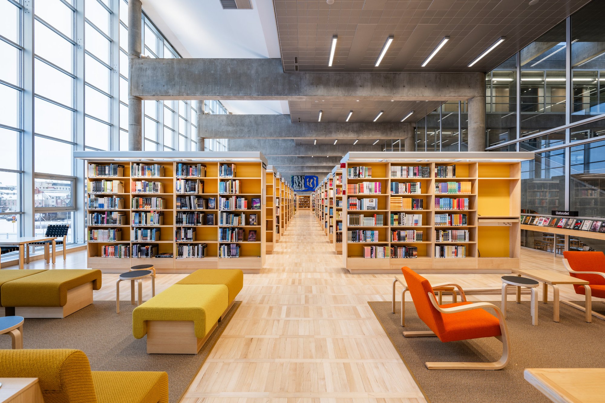 Oulun keskustakirjasto Saari ©Toni Pallari_3