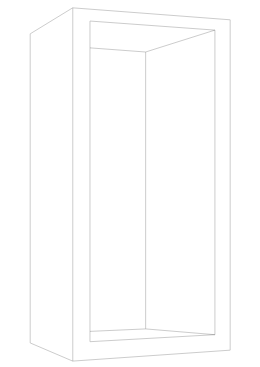 Line drawing of the XS Phone Pod.